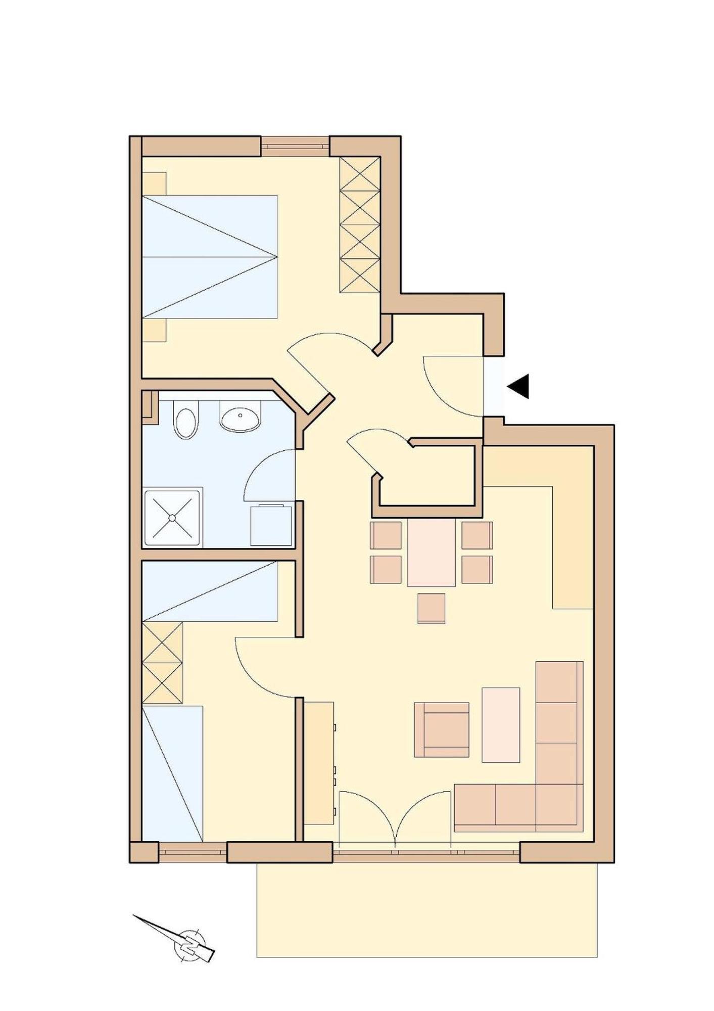 Reiseoase Kavelweg 10, Whg 2 Apartment Цингст Екстериор снимка